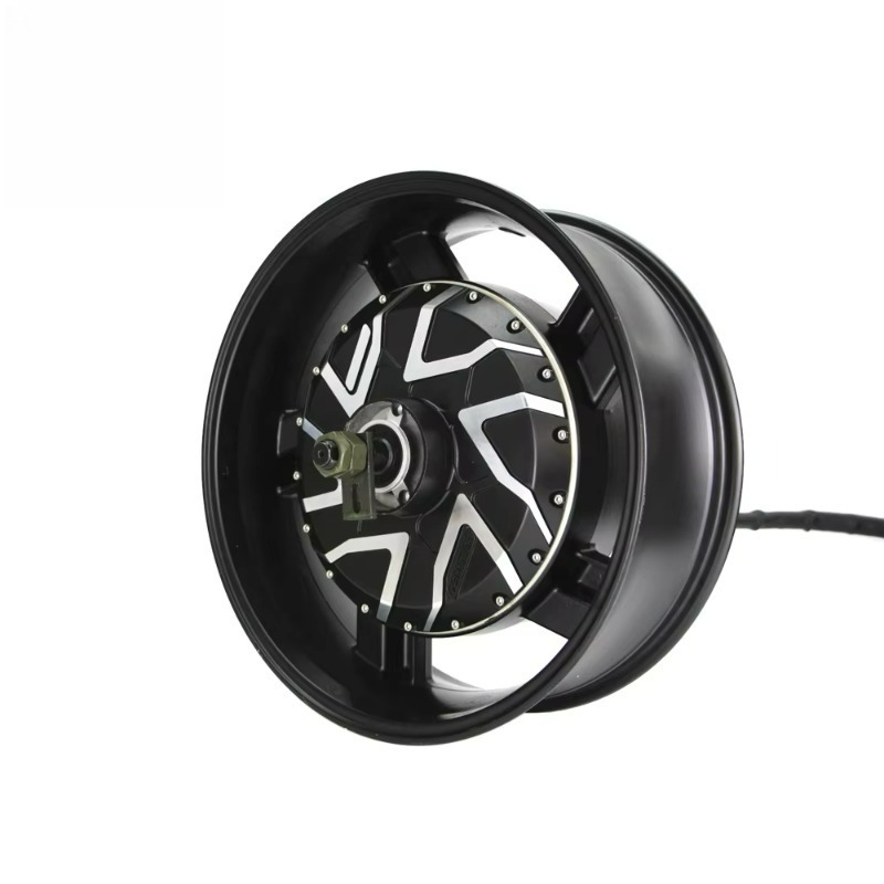 17X6.0 Inch 273 12000W V4 72V  - 12000W Electric Motorcycle Hub Motor ulasan dan harga